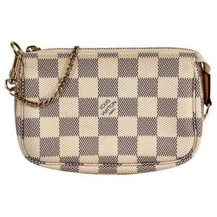 LOUIS VUITTON Damier Azur Mini Pochette