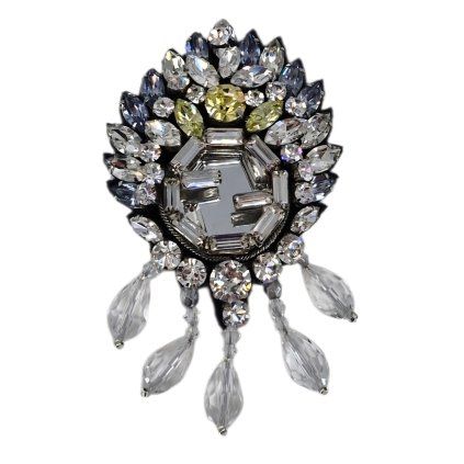 GUCCI Crystal Brooch