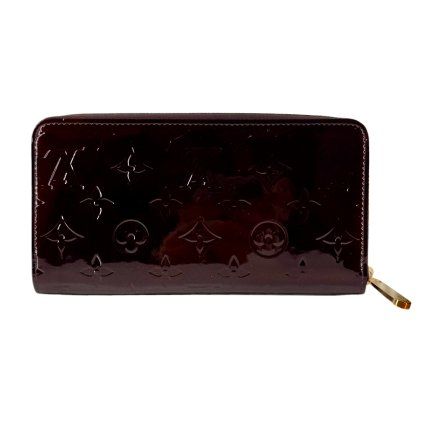 LOUIS VUITTON Amarante Monogram Vernis Wallet