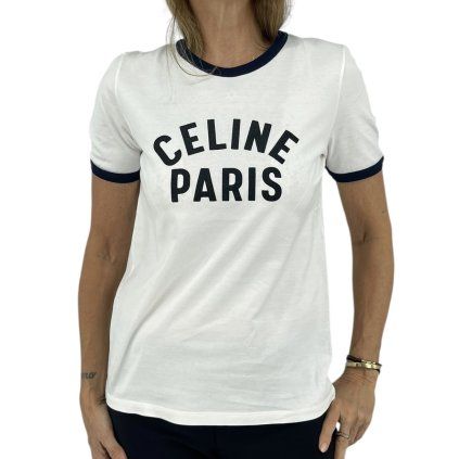 CÉLINE White T-Shirt