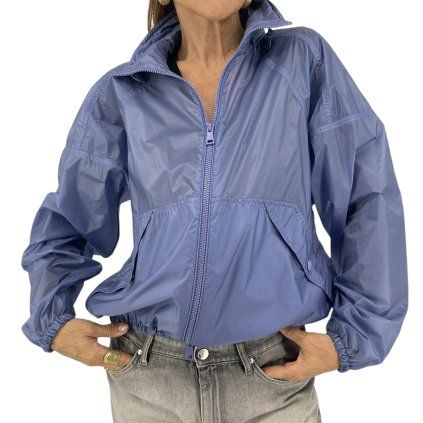 MONCLER Blue Light Blue Tupeti Jacket