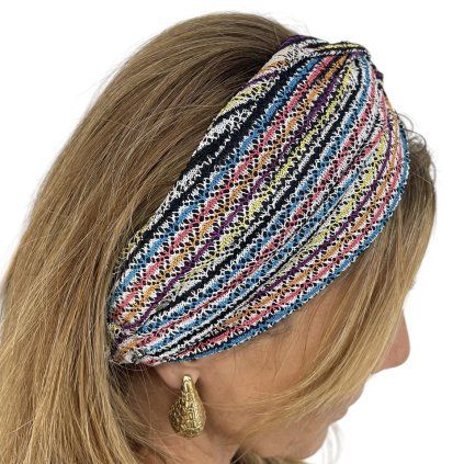 MISSONI Stripes Colorful Headband