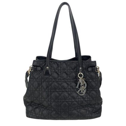 CHRISTIAN DIOR Medium Cannage Panarea Tote Bag