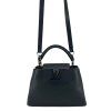 LOUIS VUITTON Capucines BB Taurillon Black Bag