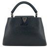 LOUIS VUITTON Capucines BB Taurillon Black Bag