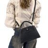 LOUIS VUITTON Capucines BB Taurillon Black Bag