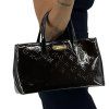 LOUIS VUITTON Wilshire Amarante Monogram Vernis Bag