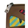 FENDI Brown Monster Eyes Clutch