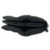 CHRISTIAN DIOR Black Macrocannage Small Soft Caro Bag