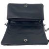 CHRISTIAN DIOR Black Macrocannage Small Soft Caro Bag