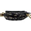 CHRISTIAN DIOR Mini Saddle Oblique Bag With Strap