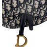CHRISTIAN DIOR Mini Saddle Oblique Bag With Strap