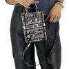 CHRISTIAN DIOR Mini Book Tote Blue And White Bag