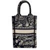 CHRISTIAN DIOR Mini Book Tote Blue And White Bag