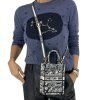 CHRISTIAN DIOR Mini Book Tote Blue And White Bag