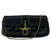 GUCCI Snaffle Bit Black Bag