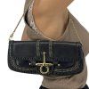 GUCCI Snaffle Bit Black Bag
