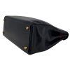 HERMÈS Kelly 32 Epsom Navy Blue And Red Bag
