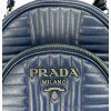 PRADA Diagramme Small Blue Backpack