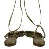 ALBERTA FERRETTI Gold Sandals