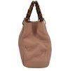 GUCCI Bamboo Small Nude Pink Shopper Bag