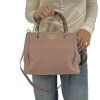 GUCCI Bamboo Small Nude Pink Shopper Bag