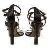 ALBERTA FERRETTI Metallic Brown Heels