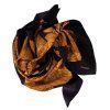 CHANEL Black Printed Silk Scarf