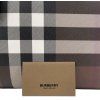 BURBERRY Brown Checked Tote Bag