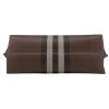 BURBERRY Brown Checked Tote Bag