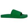 BOTTEGA VENETA Green Rubber Slides