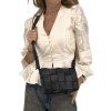 BOTTEGA VENETA Black Cassette Bag