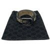 GUCCI GG Canvas Leather Belt