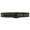 GUCCI GG Canvas Leather Belt