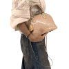 LOUIS VUITTON Alma BB Vernis Leather Rose Nude Bag