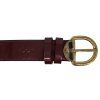 LOUIS VUITTON Monogram Vernis Burgundy Belt