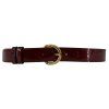 LOUIS VUITTON Monogram Vernis Burgundy Belt