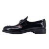 PRADA Black Loafers