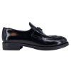 PRADA Black Loafers