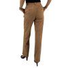 ALBERTA FERRETTI Beige Suede Trousers
