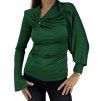 VICTORIA BECKHAM Green Blouse