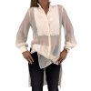 KARL LAGERFELD White Long Blouse