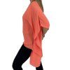 BCBG Coral Orange Blouse