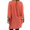 BCBG Coral Orange Blouse