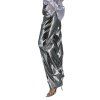 ALBERTA FERRETTI Metallic Silver Trousers