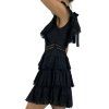 ZIMMERMANN Black Mini Dress