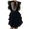 ZIMMERMANN Black Mini Dress