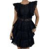 ZIMMERMANN Black Mini Dress