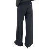 MAX MARA Black Wide-Leg Trousers