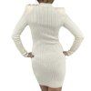 BALMAIN White Mini Dress